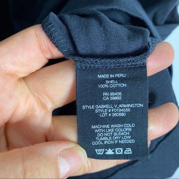 Theory- NEW StratoGaskell Men’s V-Neck Tee Shirt Smal - Picture 4 of 5